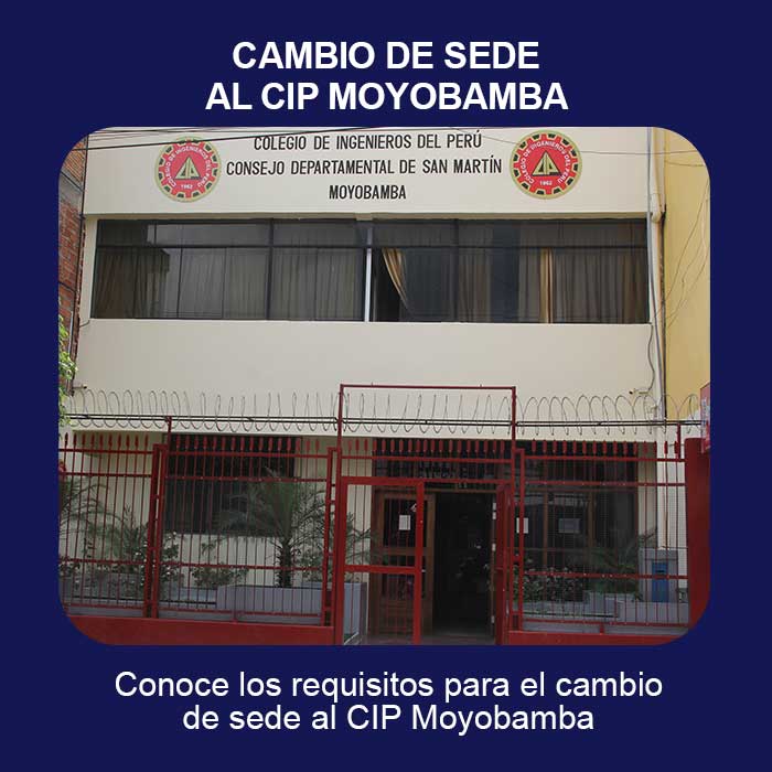 Colegio De Ingenieros - Consejo Departamental San Martín - Moyobamba