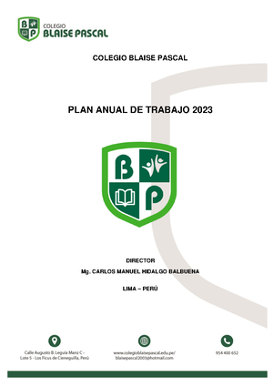 I.E.P. Blaise Pascal De Cieneguilla