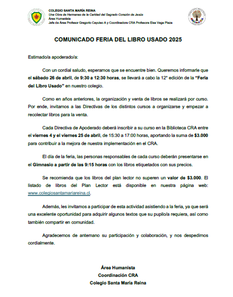I.E.P "SANTA MARIA REYNA"