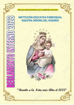 IE. Aplicación Nuestra Señora Del Rosario